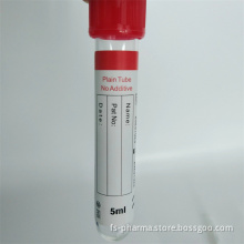 Vacuum Blood Collection Tube, Plain Tube